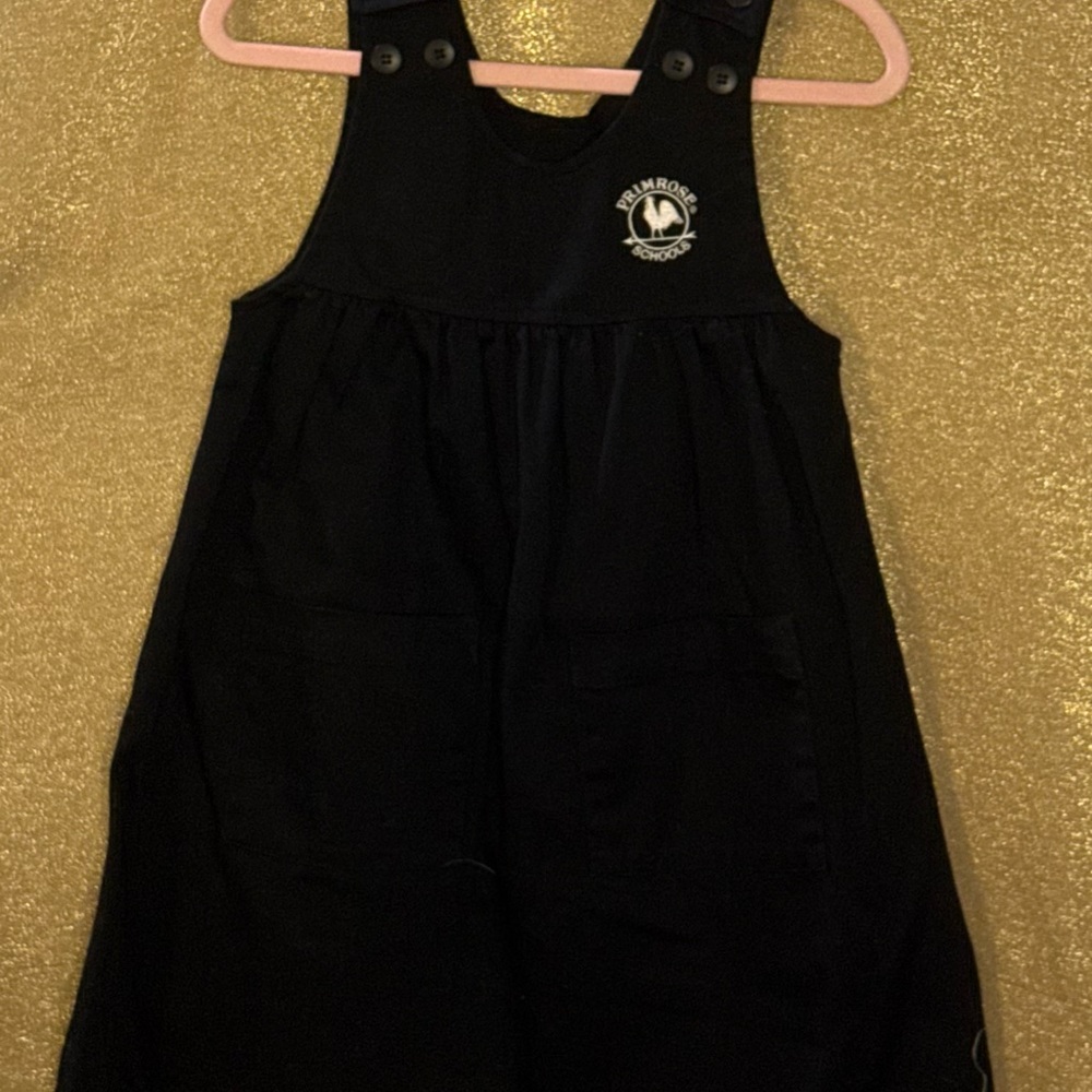 Primrose School Navy and Khaki Kids Dress